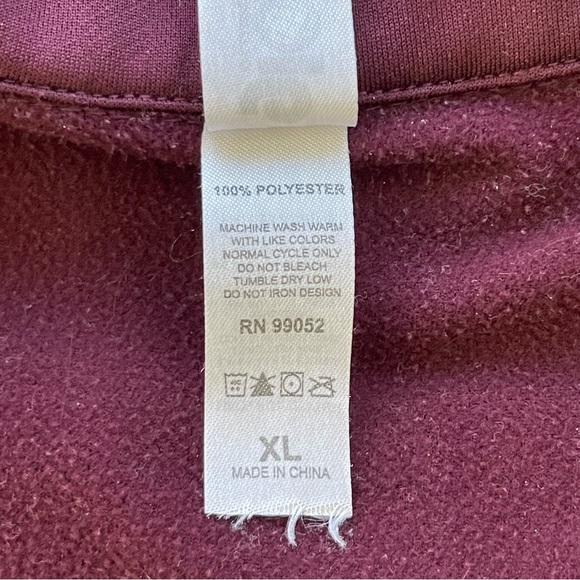 Global Blank Athletic Workout Full Zip Jacket Size XL - Picture 4 of 6